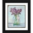 thumbnail image 1 of Harper, Ethan 26x32 Black Ornate Wood Framed with Double Matting Museum Art Print Titled - Impressionist Floral Study II, 1 of 4