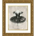 thumbnail image 1 of Harper, Ethan 26x32 Gold Ornate Wood Framed with Double Matting Museum Art Print Titled - Black Ballet Dress II, 1 of 4