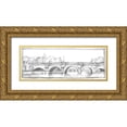 thumbnail image 1 of Harper, Ethan 32x15 Gold Ornate Wood Framed with Double Matting Museum Art Print Titled - Pont Neuf, 1 of 4