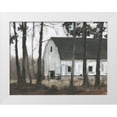thumbnail image 1 of Harper, Ethan 32x25 White Modern Wood Framed Museum Art Print Titled - Autumn Barns II, 1 of 4