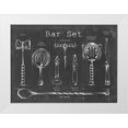 thumbnail image 1 of Harper, Ethan 32x25 White Modern Wood Framed Museum Art Print Titled - Bar Set, 1 of 4