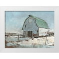 thumbnail image 1 of Harper, Ethan 32x25 White Modern Wood Framed Museum Art Print Titled - Plein Air Barn I, 1 of 4