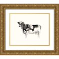 thumbnail image 1 of Harper, Ethan 32x26 Gold Ornate Wood Framed with Double Matting Museum Art Print Titled - Farm Animal Study III, 1 of 4