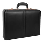 Harper Expandable Attache Case, Black