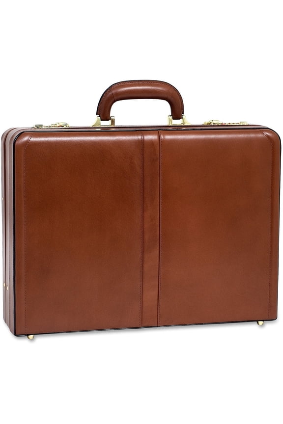 Harper Expandable Attache Case, Brown