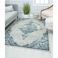 thumbnail image 1 of Harper HY50G Bluebonnet Transitional Vintage Area Rug, 2'6"x8', 1 of 5