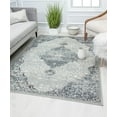 thumbnail image 1 of Harper HY50H Spring Snowflake Transitional Vintage Area Rug, 5'x7', 1 of 5