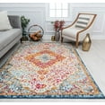 thumbnail image 1 of Harper HY50M Sweet Nectar Abstract Vintage White Area Rug, 2'6" x 8', 1 of 5