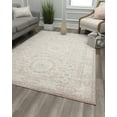 thumbnail image 1 of Harper HY60A Pink Lemonade Transitional Vintage Pink Area Rug, 5'x7', 1 of 5