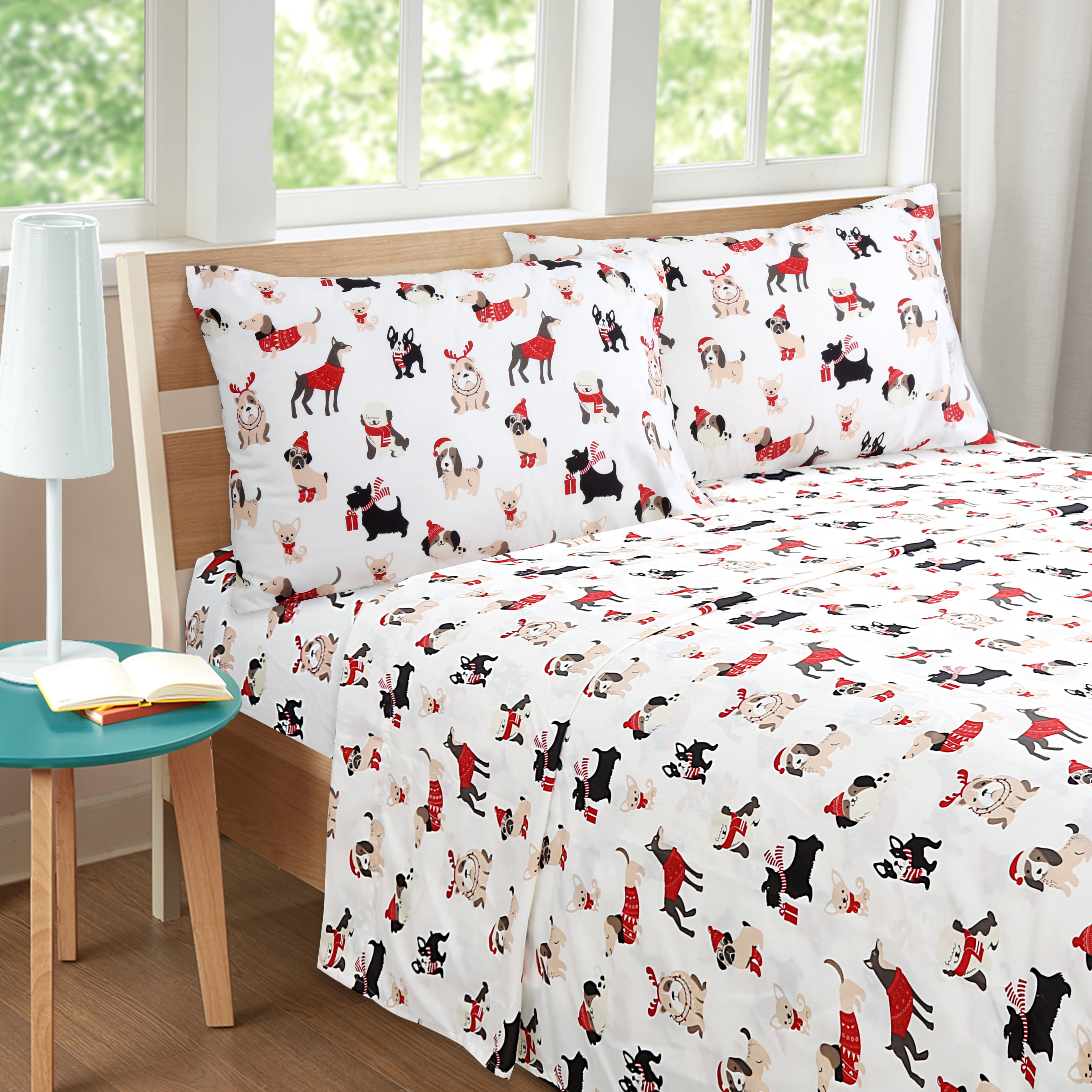 Harper Lane 4-Piece Bed Sheet Set, Twin – Machine Washable, Fade Resistant, Lightweight