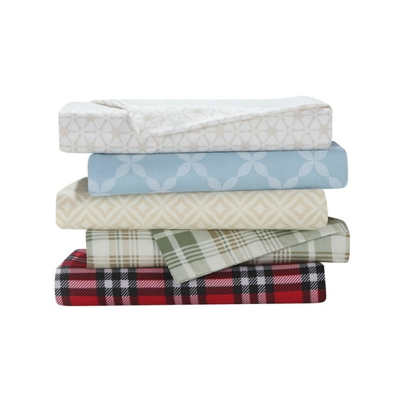 Harper Lane Cady Plaid Microfiber 3-Piece Sheet Set Twin Adult