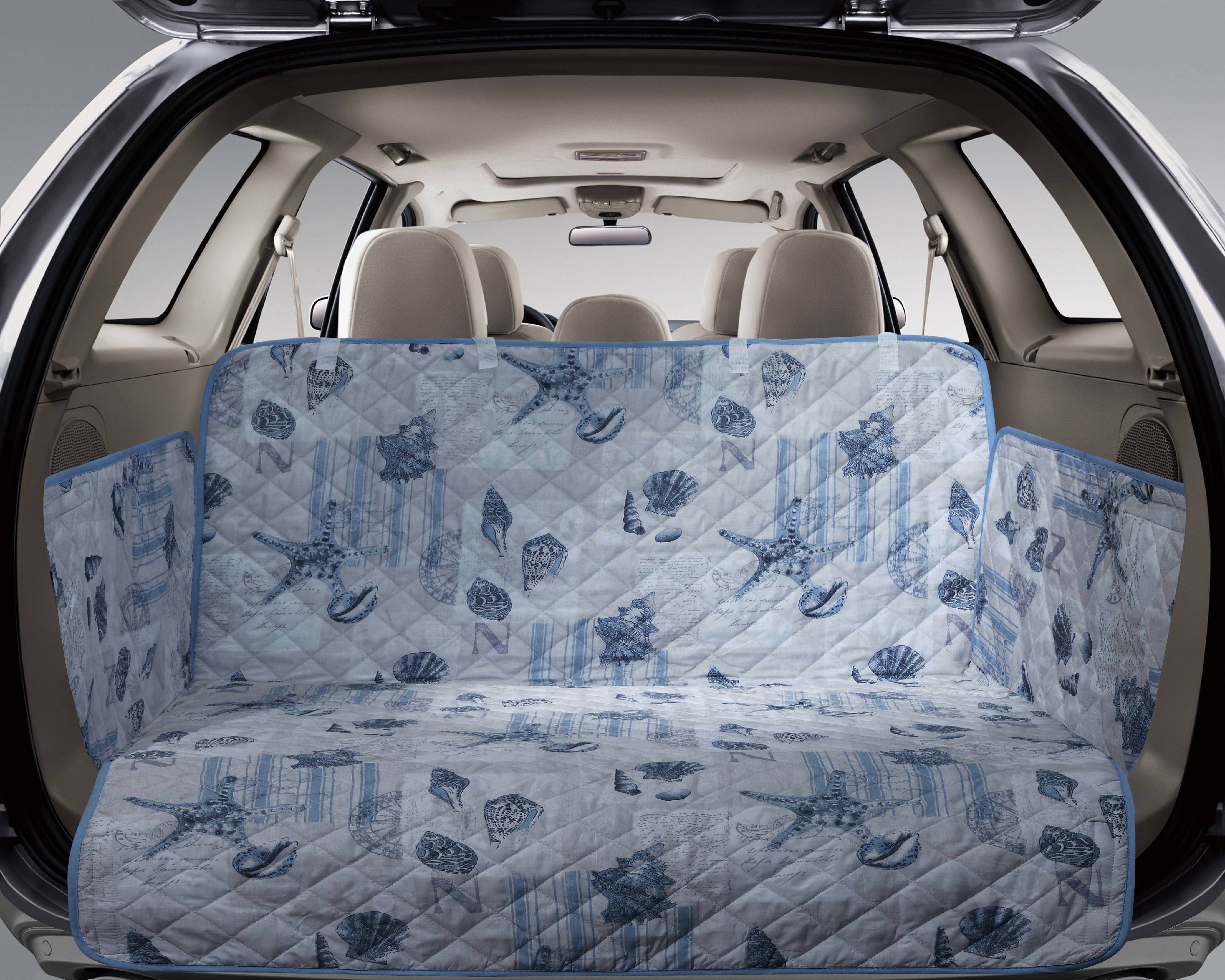Harper Lane Ocean Postcards Car Trunk Protector 69 x 72"