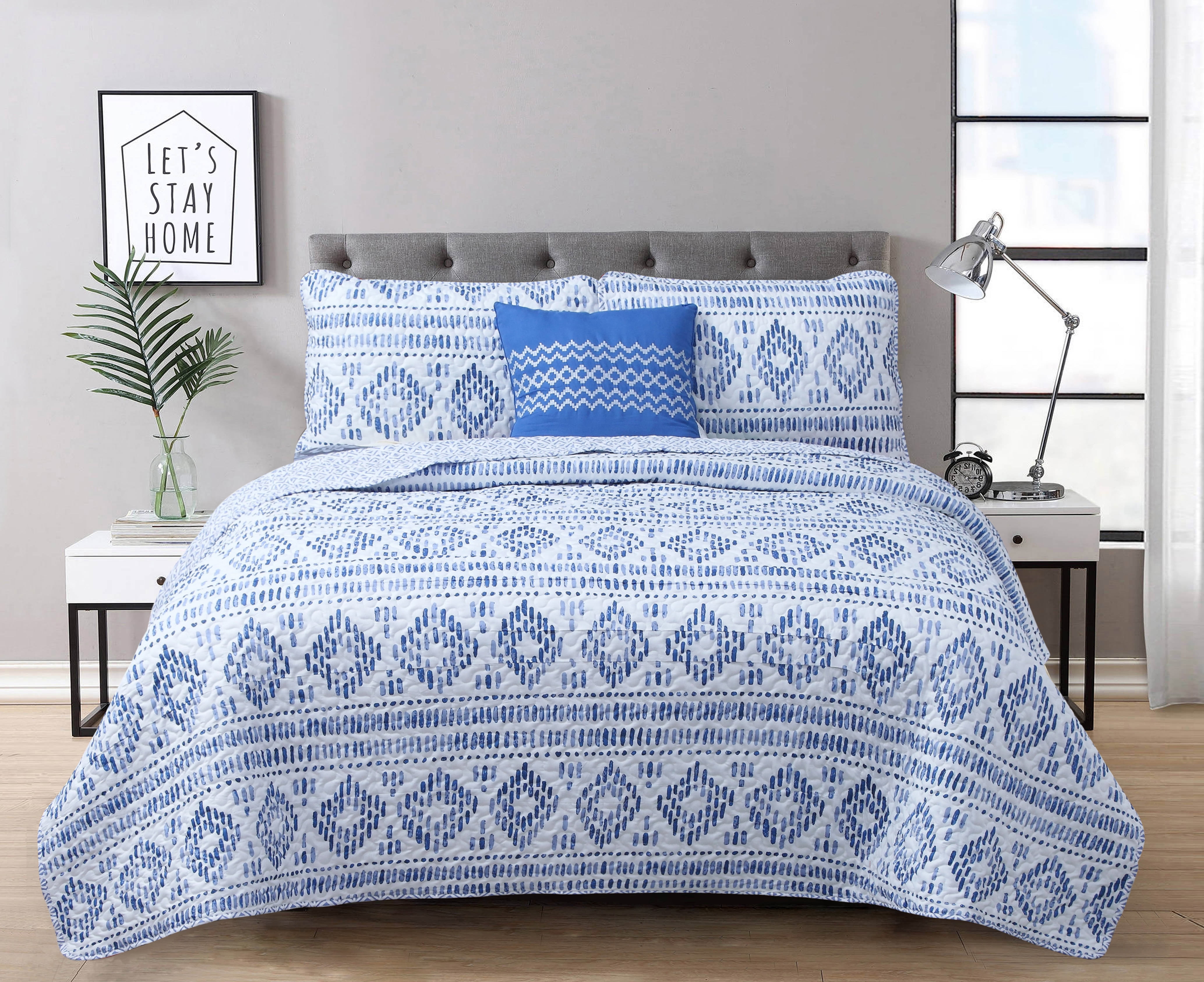 Austin 4-Piece Quilt Set Full/Queen