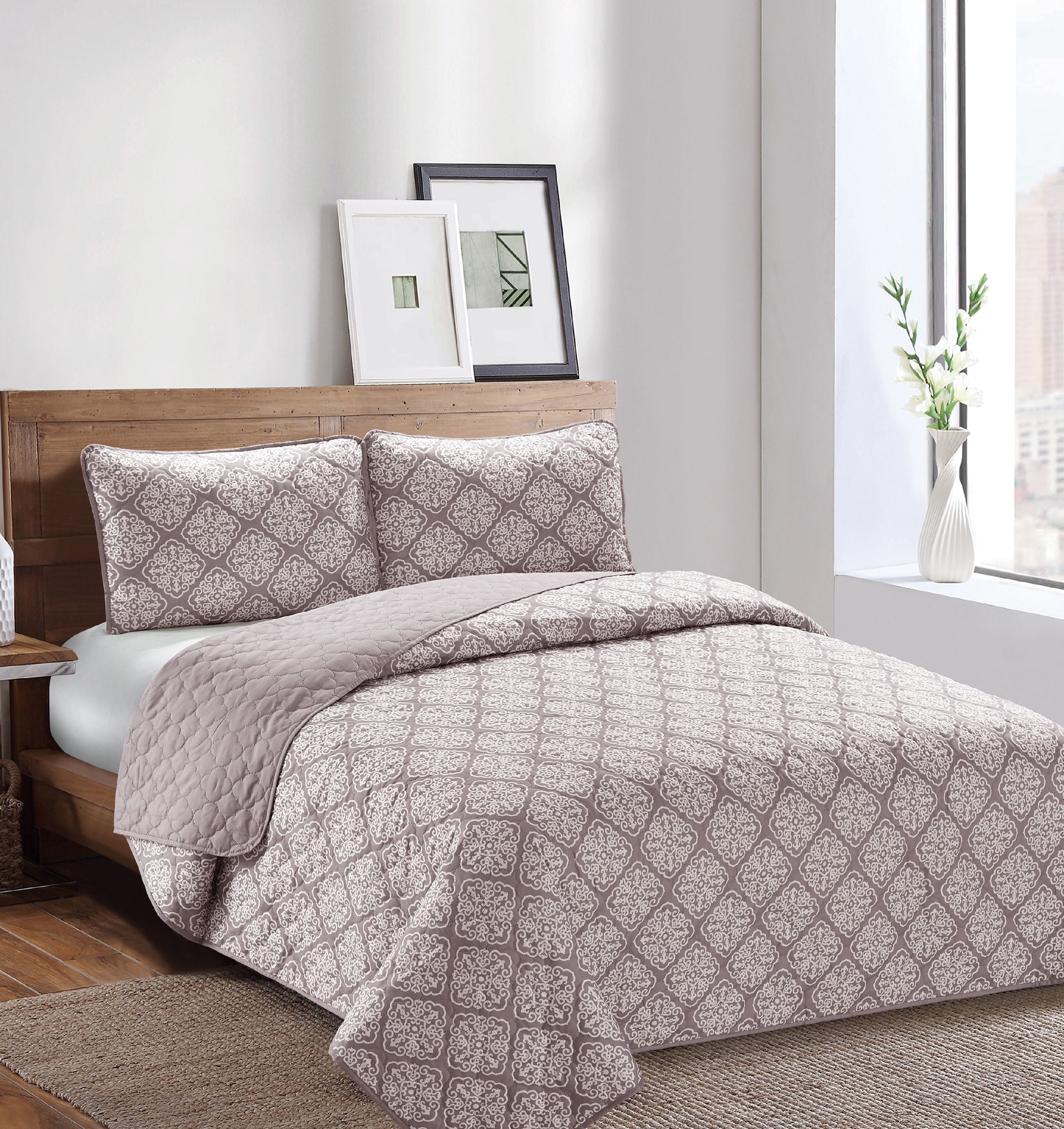 Harper Lane Ridgemont 3-piece Reversible Quilt Set King