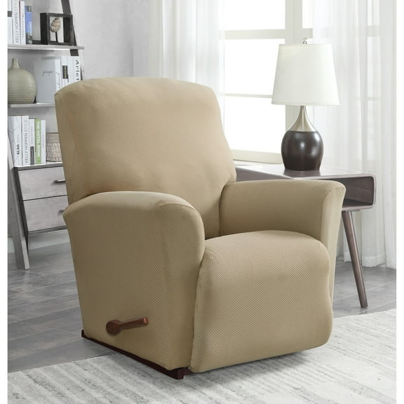 Harper Lane  Solid Pique Slipcover for Chair Recliner