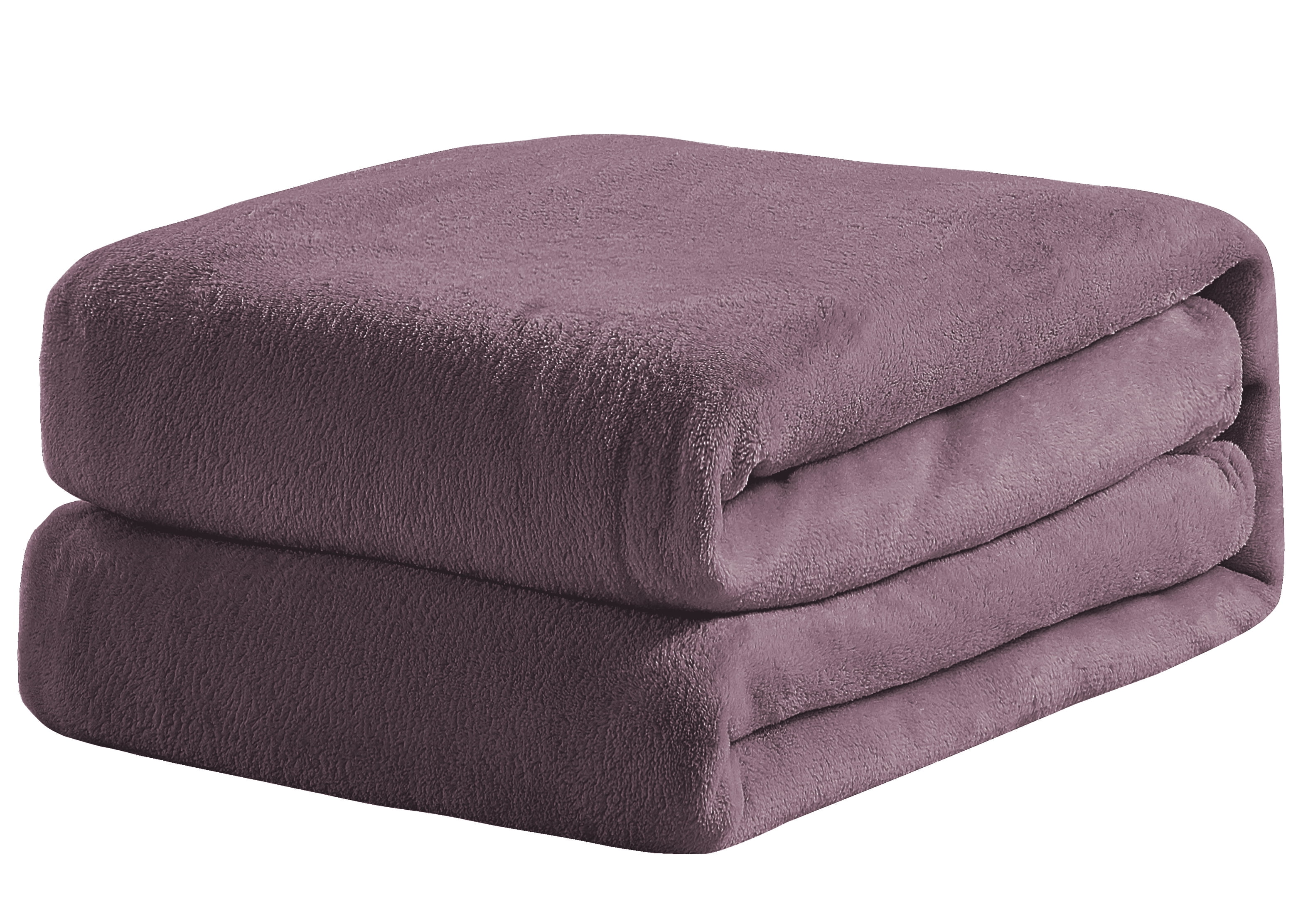 Harper Lane Velvet Plush Blanket Mauve King Walmart