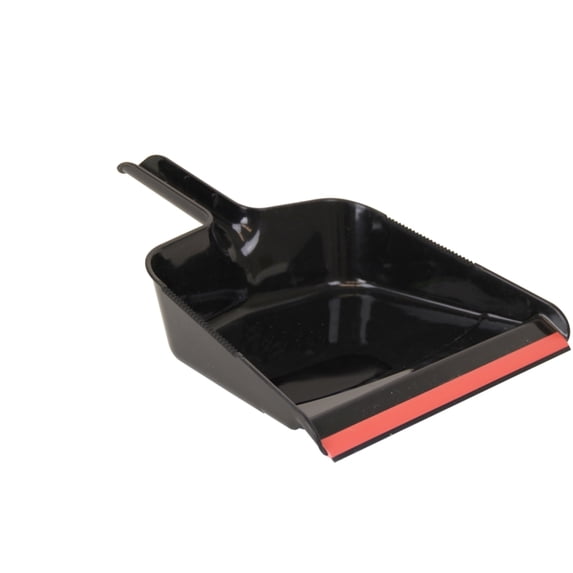 DUST PAN PLSTC BLK 11""W
