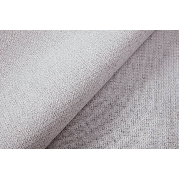 Harper Tall Upholstered Bed Frame with 54 Inch High Headboard No Box Spring Needed Easy Assembly California King Textured Ivory Canvas Fabric