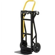 Harper Trucks PJDY2223AKD Hand Truck and Dolly, 400 Lb Capacity, Black