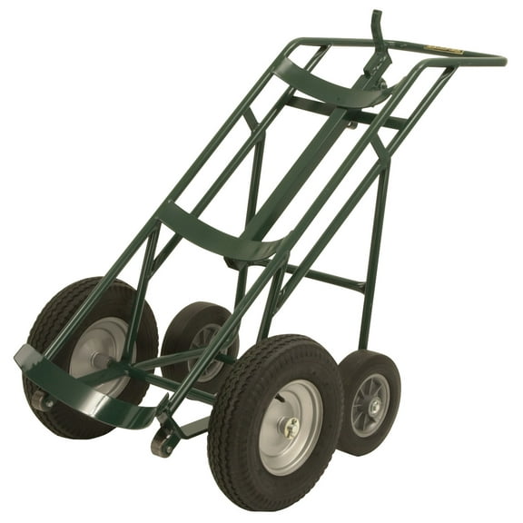 Harper Trucks Series 600 Trucks, 16" Pneumatic B.B. Front; 10"Solid Rubber, B.B. Rear Wheels