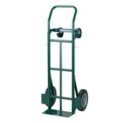 Harper Trucks Super Steel Convertible Hand Truck, 700lb Cap., Solid Rubber Flat-Free Wheels