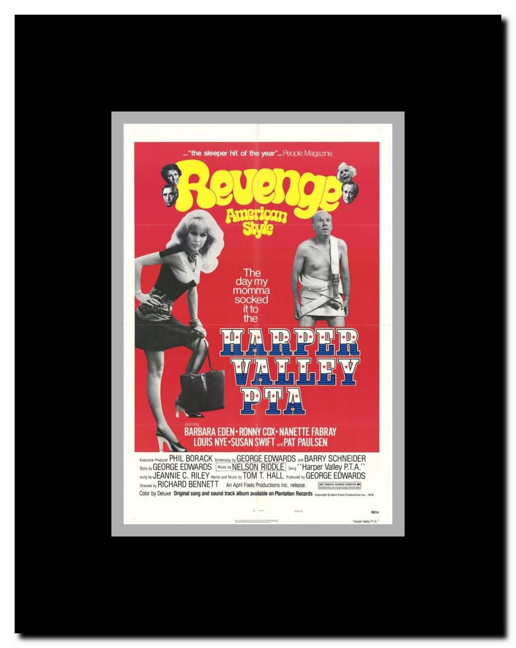 Harper Valley P.T.A. Framed Movie Poster