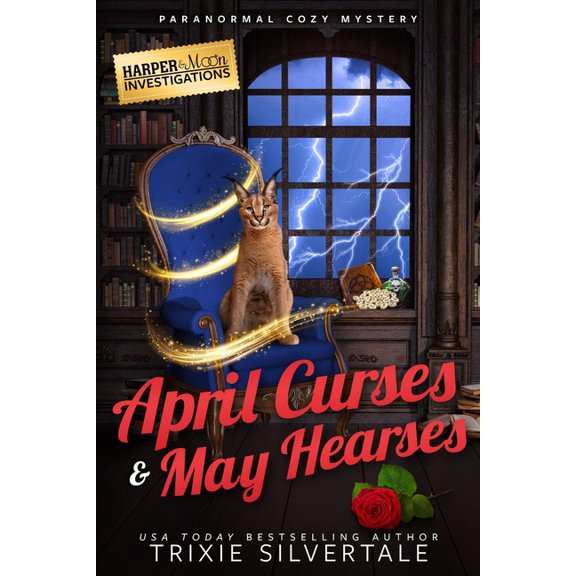 Harper and Moon Investigations April Curses and May Hearses: Paranormal Cozy Mystery, Book 5, (Paperback)