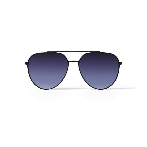 Harper and Roe HR3000 Sunglasses with Case, Black, Aviator  display picture 2