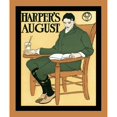 thumbnail image 1 of Harper's August Poster Print by Edward Penfield, 1 of 3