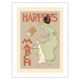 thumbnail image 1 of Harper's Magazine - March 1895 - Vintage Advertising Poster by Edward Penfield - Fine Art Matte Paper Print (Unframed) 24x32in, 1 of 4