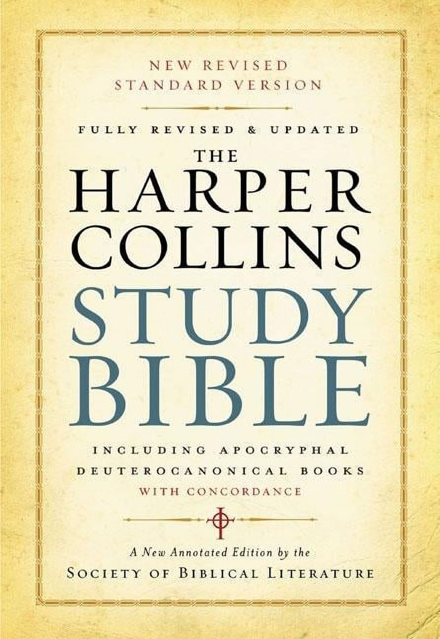 HarperCollins Study Bible-NRSV (Hardcover)