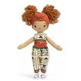 thumbnail image 1 of HarperIman Quinn 14'' Plush Linen Doll, 1 of 4