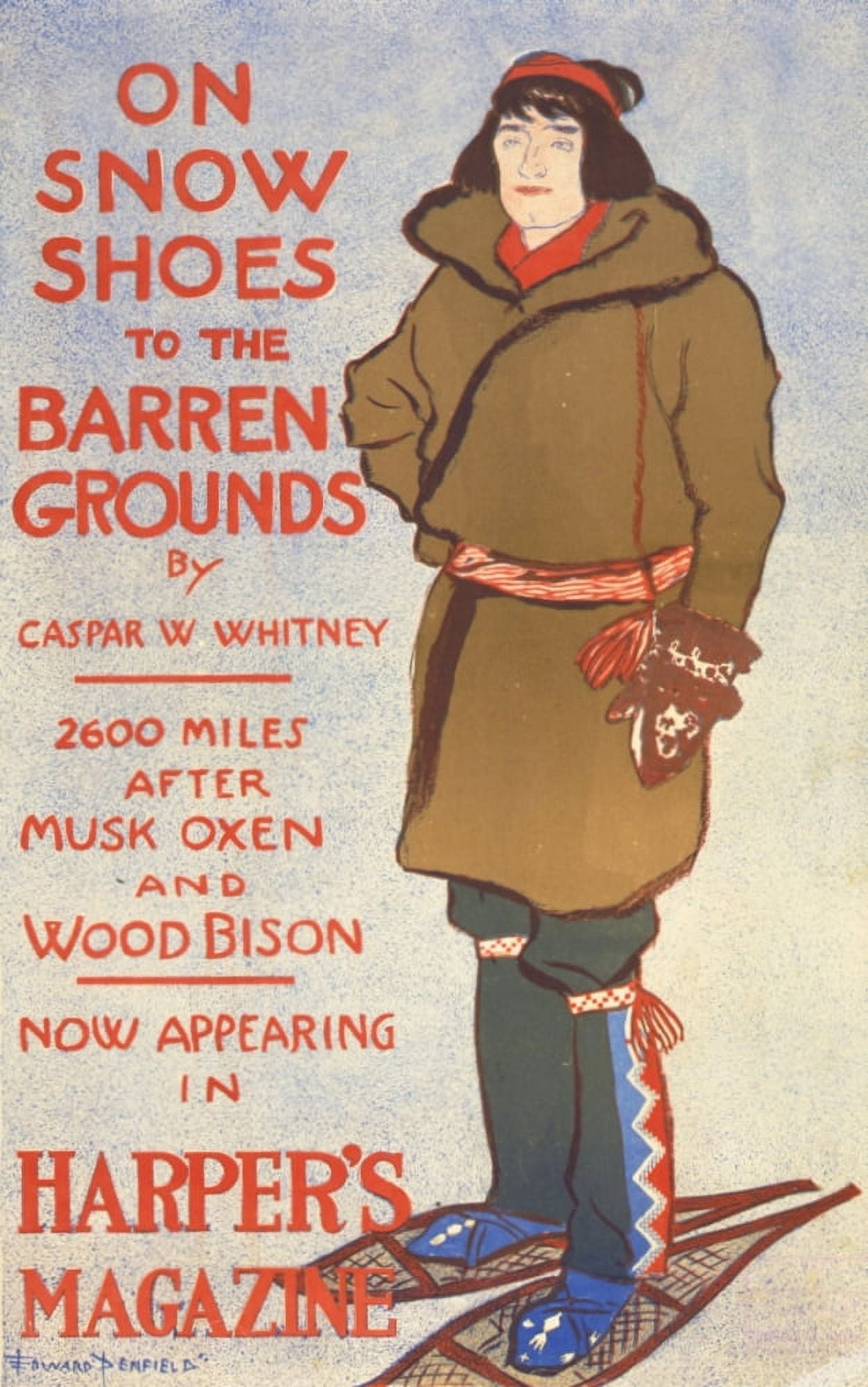 Harpers 1895 Canvas Art - Edward Penfield (18 x 24)