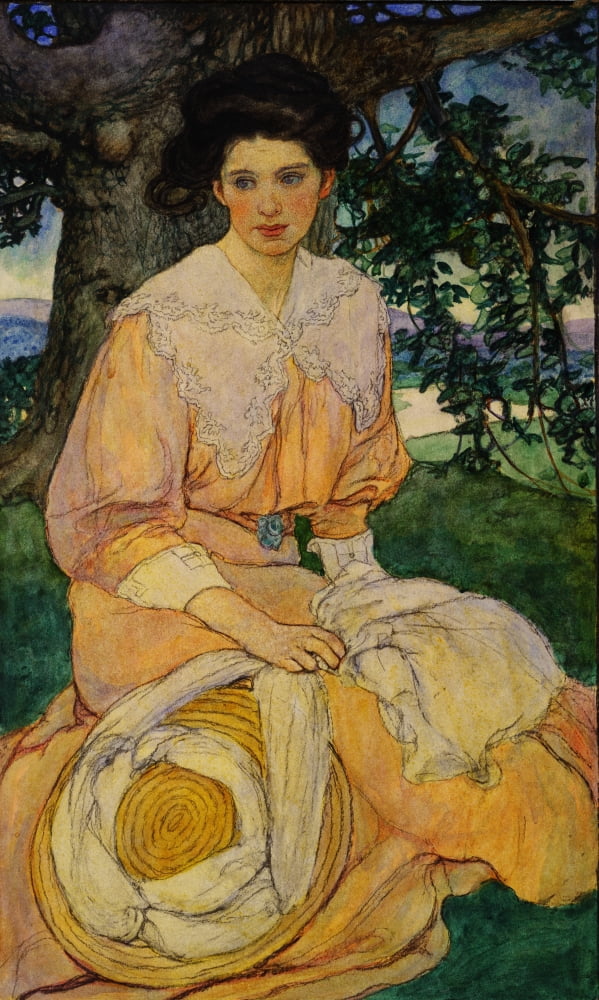 Harpers 1908 Gisle Canvas Art - Elizabeth Shippen Green (18 x 24)