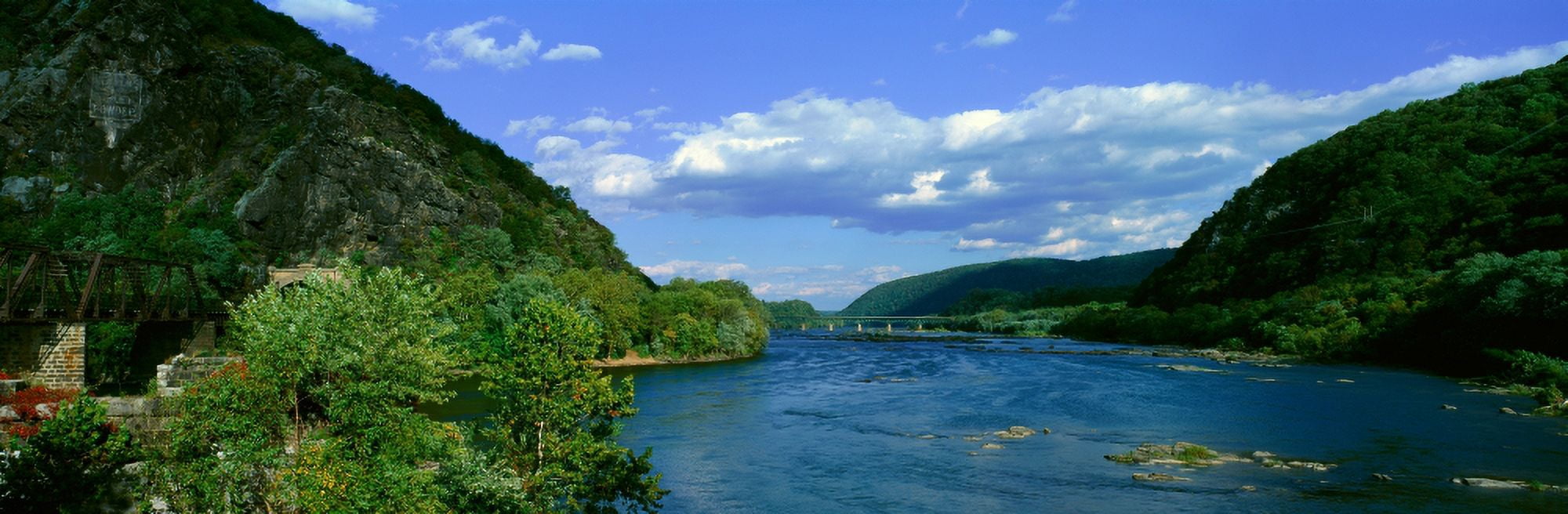 Harpers Ferry West Virginia Canvas Art - Panoramic Images (27 x 9)