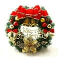 thumbnail image 1 of Harpi 12 Inch Christmas Wreaths for Front Door, Winter Decor Christmas Garland Artificial Garland Door Hanging Window Props Background Christmas Tree Accessories, 1 of 1