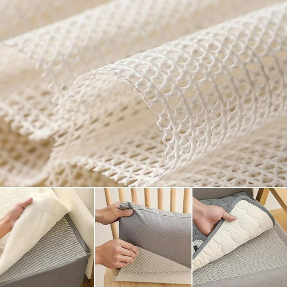 Harpi Area Rug for Bedroom Clearance, Carpet Sofa AntiNon-Slip Mat,Non Slip Area Rug Pad - Strong Grip Carpet Pad for Area Rugs and Hardwood Floors, Provides Protection and Cushion