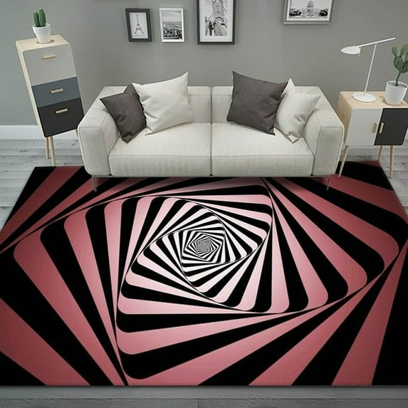 Harpi Area Rugs Clearance, Carpet Living Room Sofa Carpet Visual Bedroom Full Of Carpets Floor Mats, Mothers Day Gifts for Mom