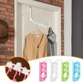 thumbnail image 1 of Harpi Clothing Racks for Hanging Clothes, 5 Hole Folding Hanger Wall-Mounted Drying Rack Plastic Multi-Function Hangers,Drying Rack,Suit Hangers,Travel Hangers, 1 of 6