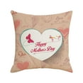 thumbnail image 1 of Harpi Decorative Throw Pillow Covers Clearance Happy Mothers Day Pillow Covers 18x18,I Love You Mom Cushion Covers Outdoor Couch Pillow Case Gift for Mother Grandma Birthday Home Decoration, 1 of 3