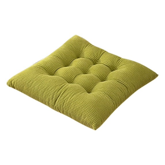 Harpi Floor Cushions, Floor Pillows for Adults Kids, Solid Color Thickened Corduroy Cushion Corn Kernel Cushion Dining Chair Cushion Student Office Tatami Cushion
