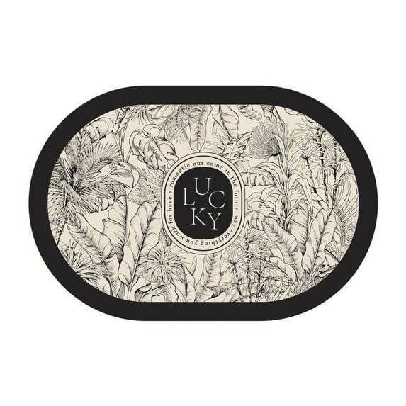 Harpi Front Door Mat Indoor Entrance, Vintage Style Floor Mat, Kitchen, Bathroom, Entrance Carpet, Bathroom, Non Slip, Absorbent Diatomaceous Mud Cushion, Mothers Day Gifts for Mom