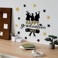 thumbnail image 1 of Harpi Graduation Decorations Class of 2024, Graduation Season Children's Room Bedroom Living Room Background Wall Home Decoration Wall Stickers Clearance Under $10.00, 1 of 7