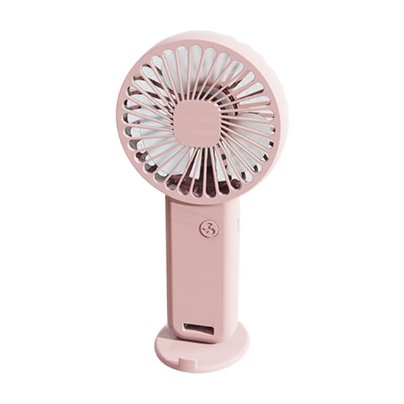 Harpi Hand Held Fan Rechargeable,Air Conditioner Fan,3 Speeds,Personal Lash Fan Pocket Mini Fan Portable With Bracket Desktop USB Charging Electric Fan,Gifts for Travel Essentials Indoor Outdoor