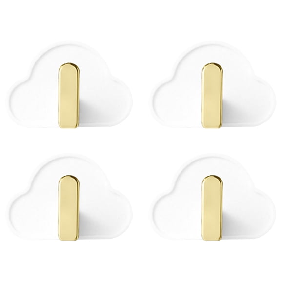 Harpi Hooks for Hanging, Storage and Organization, Self-designed Light Luxury Cloud Cloud Hook Hook Hook Without Punching Wall Strong Hook Key Hook