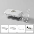 thumbnail image 1 of Harpi Ice Cube Tray,Ice Trays for Freezer with Lid and Bin, Pressing Ice Box with 18 Compartments for Household Refrigerators Homemade Ice Cubes Ice Box Ice Tool Food Grade Ice Rack, 1 of 4