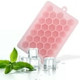 thumbnail image 1 of Harpi Ice Cube Trays for Freezer, Clearance Under $5, Ice Cube-Tray Mould with Lid Honeycomb Shape 33 Grids Food Safe Grade Silicone for Ice Drink, Juice, Whiskey, Cocktail, 1 of 2