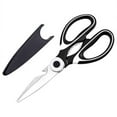 thumbnail image 1 of Harpi Kitchen Shears for Food, All Purpose Heavy Duty, 2mm Thick Kitchen Scissors with Protective Meat Poultry Shears, Dishwasher Safe Food Cooking Scissors Stainless Steel Utility Scissors, 1 of 5
