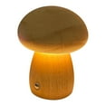 thumbnail image 1 of Harpi Mushroom Night Light, Room Lights for Bedroom, Rechargeable Night Light Table Lamp Bedroom Light Three-color Dimming with Adjustable Brightness Christmas Gifts, 1 of 8