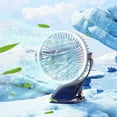 thumbnail image 1 of Harpi Portable Clip on Fan, 360° Rotate Battery Operated Stroller Fan, 3 Speed Quiet Mini Personal Desk Fan, USB Rechargeable Cooling Fan with LED Lights for Home Office Camping Travel Essentials, 1 of 20